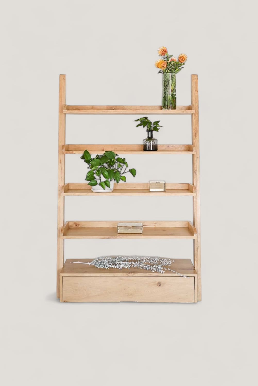 Lisa ladder shelf | Hand Made by Fynbossie | Solid furniture